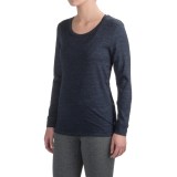 Vogo New Dot Space-Dyed Shirt - Long Sleeve (For Women)