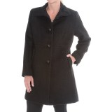 Jonathan Michael Single-Breasted Wool Coat (For Women)