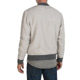 Slate & Stone Derek Linen Bomber Jacket (For Men)