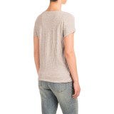 Stretch Cotton T-Shirt - Short Sleeve (For Women)