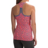 Mountain Hardwear Mighty Activa Printed Wick.Q® Tank Top - Built-In Shelf Bra (For Women)