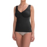 Joan Vass Medium-Compression Shapewear Tank Top - Soft Cups (For Women)