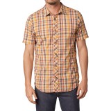prAna Slim Fit Shirt - Button Up, Short Sleeve (For Men)