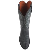Lucchese Marsh Goat Cowboy Boots - Leather, R-Toe (For Men)