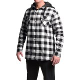 Saga Flannel Jacket - Insulated, Hooded (For Men)