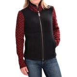 Obermeyer June Cardigan Sweater - Full Zip, Angora, Merino Wool (For Women)