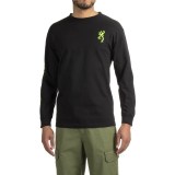 Browning Classic Logo Sleeve T-Shirt - Long Sleeve (For Men)