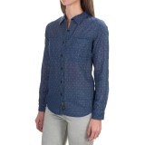 United by Blue Lewis Dot Shirt - Organic Cotton, Long Sleeve (For Women)