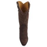 Lane Boots Embossed Applique Cowboy Boots - Snip Toe (For Women)
