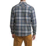 White Sierra Baz Az Plaid Shirt Jacket - Fleece Lined (For Men)