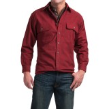 Moose Creek Heather Chamois Shirt - 9 oz., Long Sleeve (For Men)