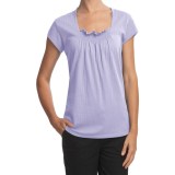 Woolrich Flannery Cotton Pointelle Shirt - Smock Front (For Women)