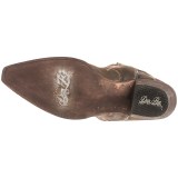 Dan Post Heather Embroidered Cowboy Boots - 15”, Snip Toe (For Women)