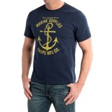 Cotton Graphic T-Shirt - Short Sleeve (For Men)