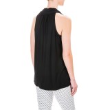 Chelsea & Theodore V-Neck Shirt - Rayon, Sleeveless (For Women)