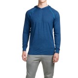 Layer 8 Heathered Hooded Shirt - Long Sleeve (For Men)