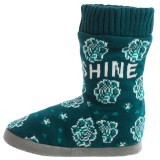 Life is good® Rise and Shine Floral Slipper Socks (For Women)