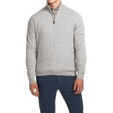 Oliver Perry Cashmere Sweater - Zip Neck (For Men)