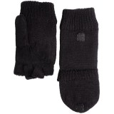 Grand Sierra Ragg Wool Mittens - Convertible Fingerless Gloves, Thinsulate®, Suede Palm (For Men)