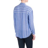 Philosophy Textured Stripe Shirt - Long Sleeve (For Women)