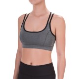 Reebok Victor Strappy Sports Bra - Medium Impact, Removable Cups (For Women)