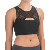 90 Degree by Reflex Mesh Lala Sports Bra - T-Back, Medium Impact (For Women)