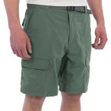 White Sierra Safari II Shorts (For Men)