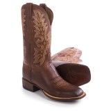 Lucchese Wide Square Toe Cowboy Boots - 12” (For Men)