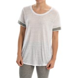 Marc New York Performance Burnout T-Shirt - Short Sleeve (For Women)