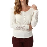 Royal Robbins Abbey Henley Shirt - Organic Cotton, Long Sleeve (For Women)