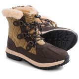 Bearpaw Bethany Apres Leather Snow Boots - Waterproof, Insulated (For Women)