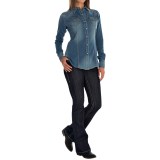 Ariat Turquoise Angel Jeans - Low Rise, Bootcut (For Women)