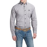 Panhandle Slim Select Dobby Check Shirt - Button Front, Long Sleeve (For Men and Tall Men)