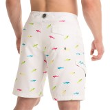 Maui & Son Shark Print Boardshorts (For Men)
