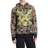 Saga Crest Riding Hoodie (For Men)