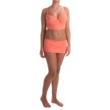 Tommy Bahama Pearl Side-Shirred Skirt Bikini Bottoms (For Women)
