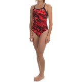 TYR Oil Slick Diamondfit Swimsuit - UPF 50+ (For Women)