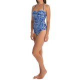 Anne Cole Twist Front Bandeau One-Piece Swimsuit (For Women)