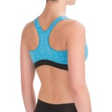 PONY Racerback Sports Bra - Removable Cups, Low Impact (For Women)