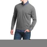 Toscano V-Neck Sweater - Merino Wool (For Men)