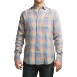 Robert Talbott Anderson Pale Plaid Sport Shirt - Linen, Classic Fit, Long Sleeve (For Men)