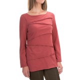 Neon Buddha Inspired Layered Shirt - Long Sleeve (For Women)