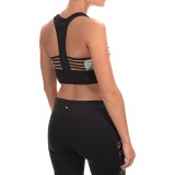 New Balance Crop Racerback Sports Bra - Low Impact (For Women)