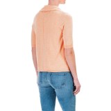 Workshop Republic Clothing Open Front Cardigan Sweater - Elbow Sleeve (For Women)