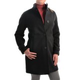 Jones New York Mock Neck Coat - Wool Bend (For Women)