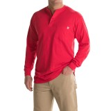 Farmall IH Henley Shirt - Long Sleeve (For Big and Tall Men)