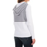 Barbour Yarn-Dyed Cotton Sweatshirt - Zip Front (For Women)