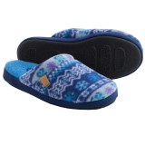 Acorn Microfleece Scuff Slippers (For Women)
