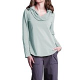 Neon Buddha Trend Shirt - Cowl Neck, Long Sleeve (For Women)