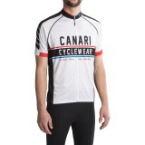 Canari Vista Cycling Jersey - Full Zip, Short Sleeve (For Men)